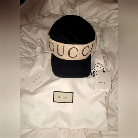 gucci ear hat|Gucci fitted hat.